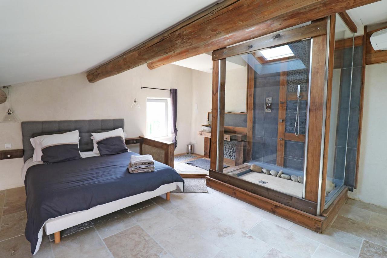 Appartement De Charme Sud Luberon Classe 4 Etoiles Puyvert エクステリア 写真